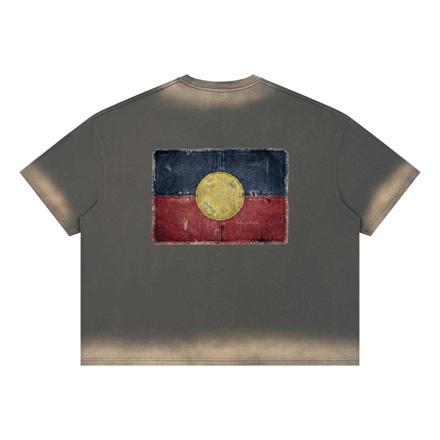 Unisex Boxy Sunfade Vintage Wash T-Shirt