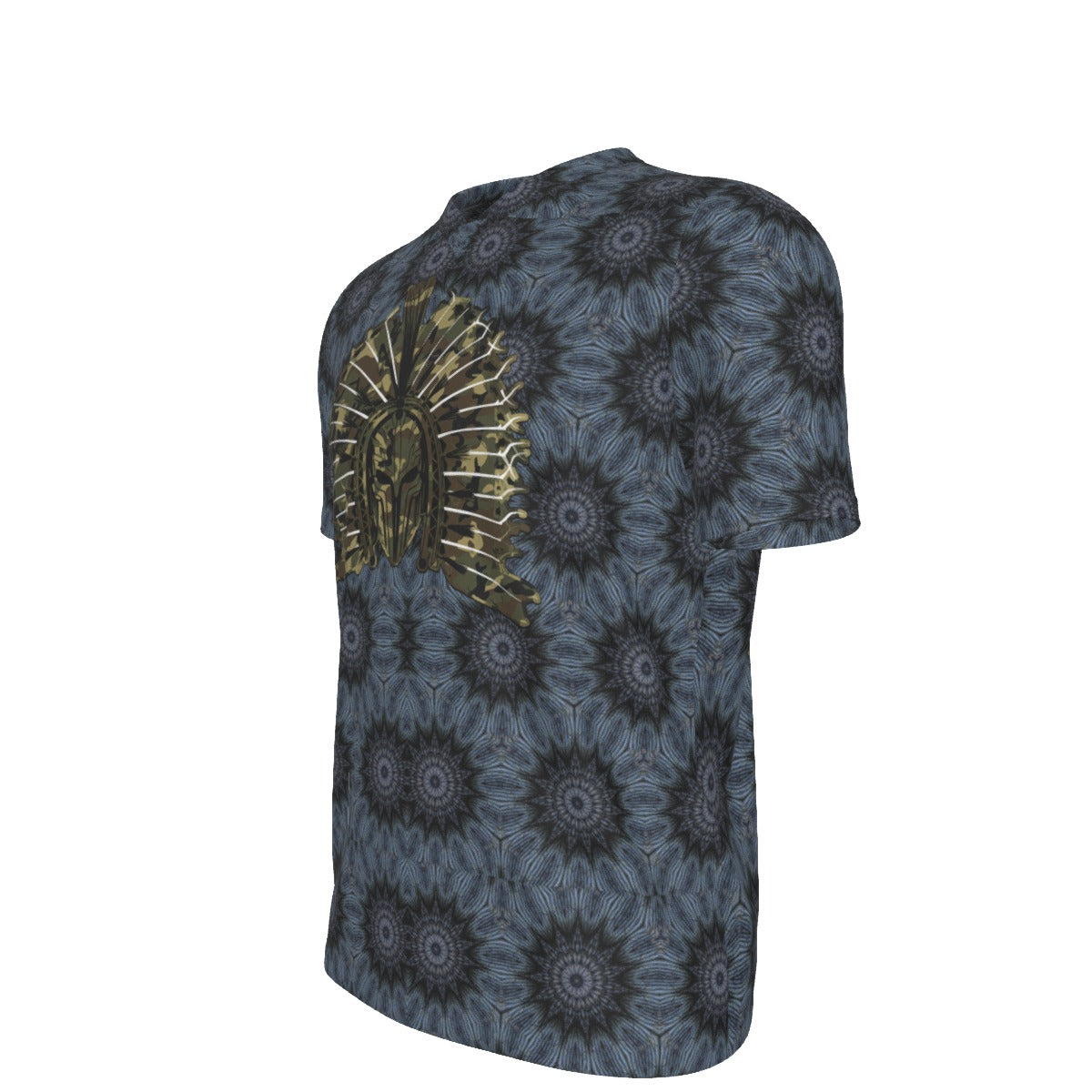 All-Over Print Men’s Short Sleeve Polo Shirt