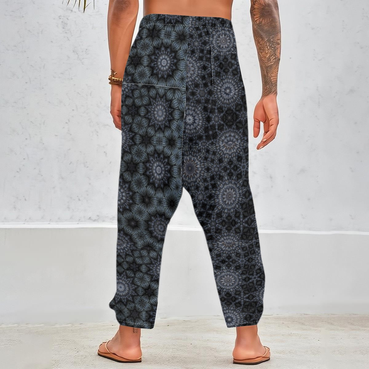 Algida pattern design - All-Over Print Men’s Harem Pants