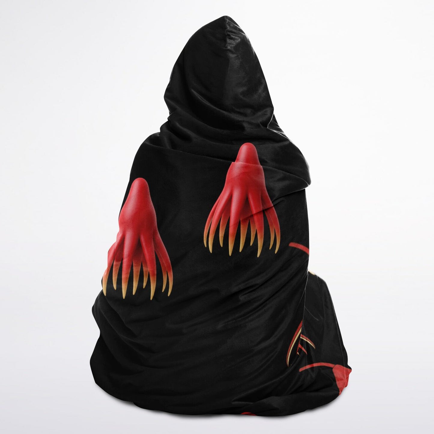 Kamu Hooded Blanket Sherpa