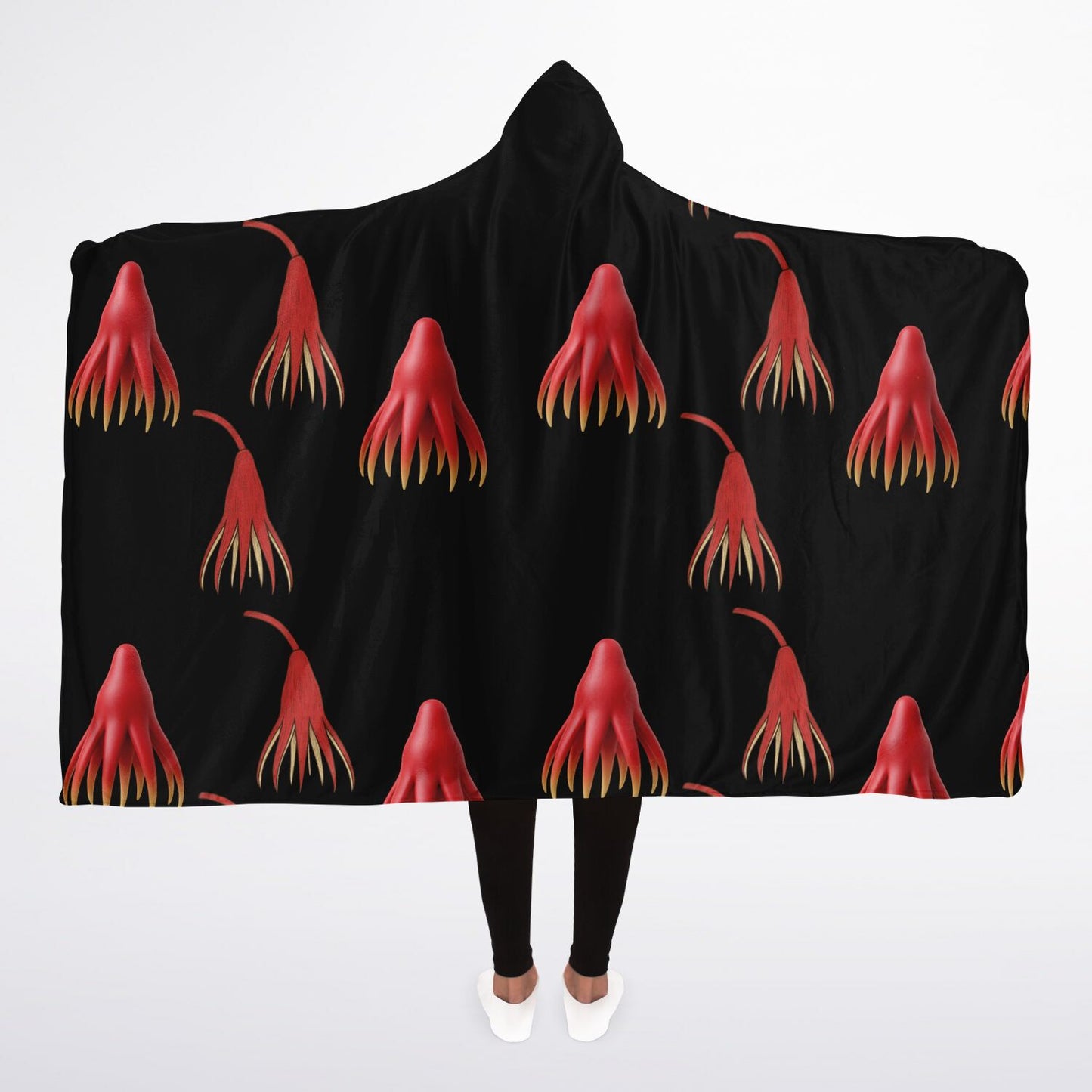 Kamu Hooded Blanket Sherpa