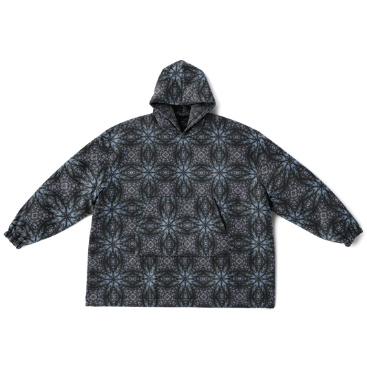 Crocodile skin pattern - Reversible Snug Hoodie - AOP