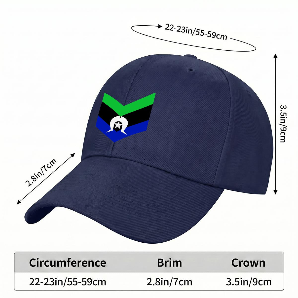 Torres Strait Curved Brim Baseball Cap