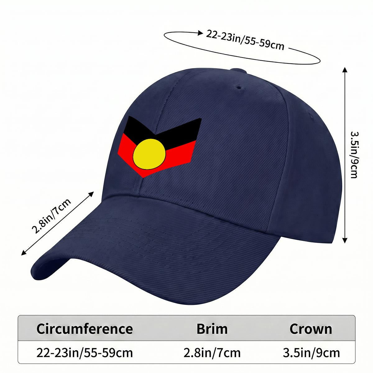 Aboriginal Curved Brim Baseball Cap