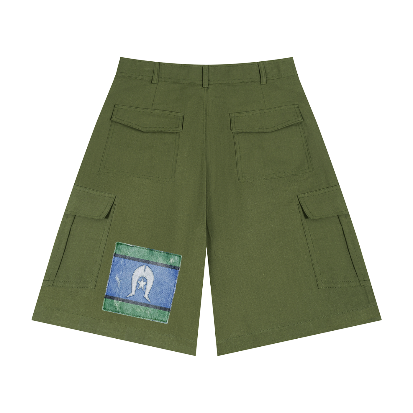 Aboriginal And Torres Strait Unisex Woven Cargo Shorts