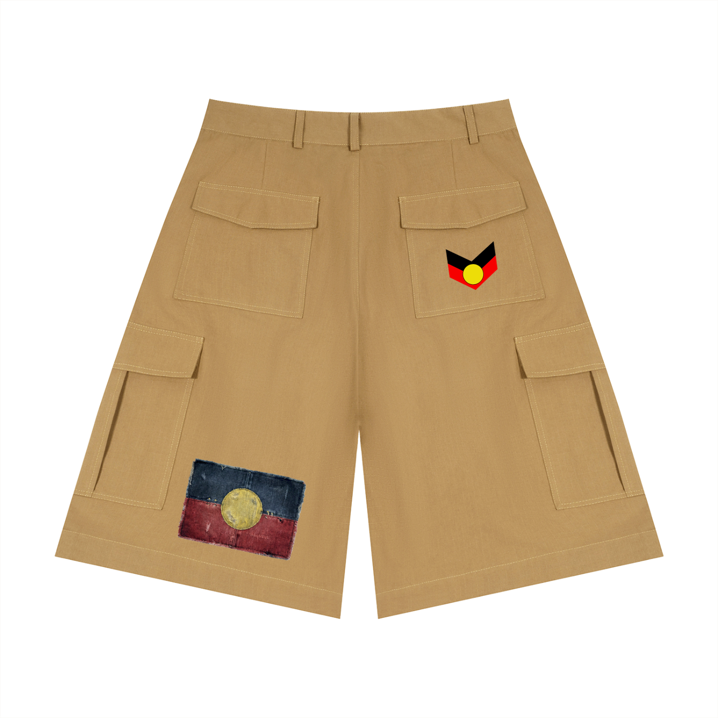 Torres Strait And Aboriginal Unisex Woven Cargo Shorts