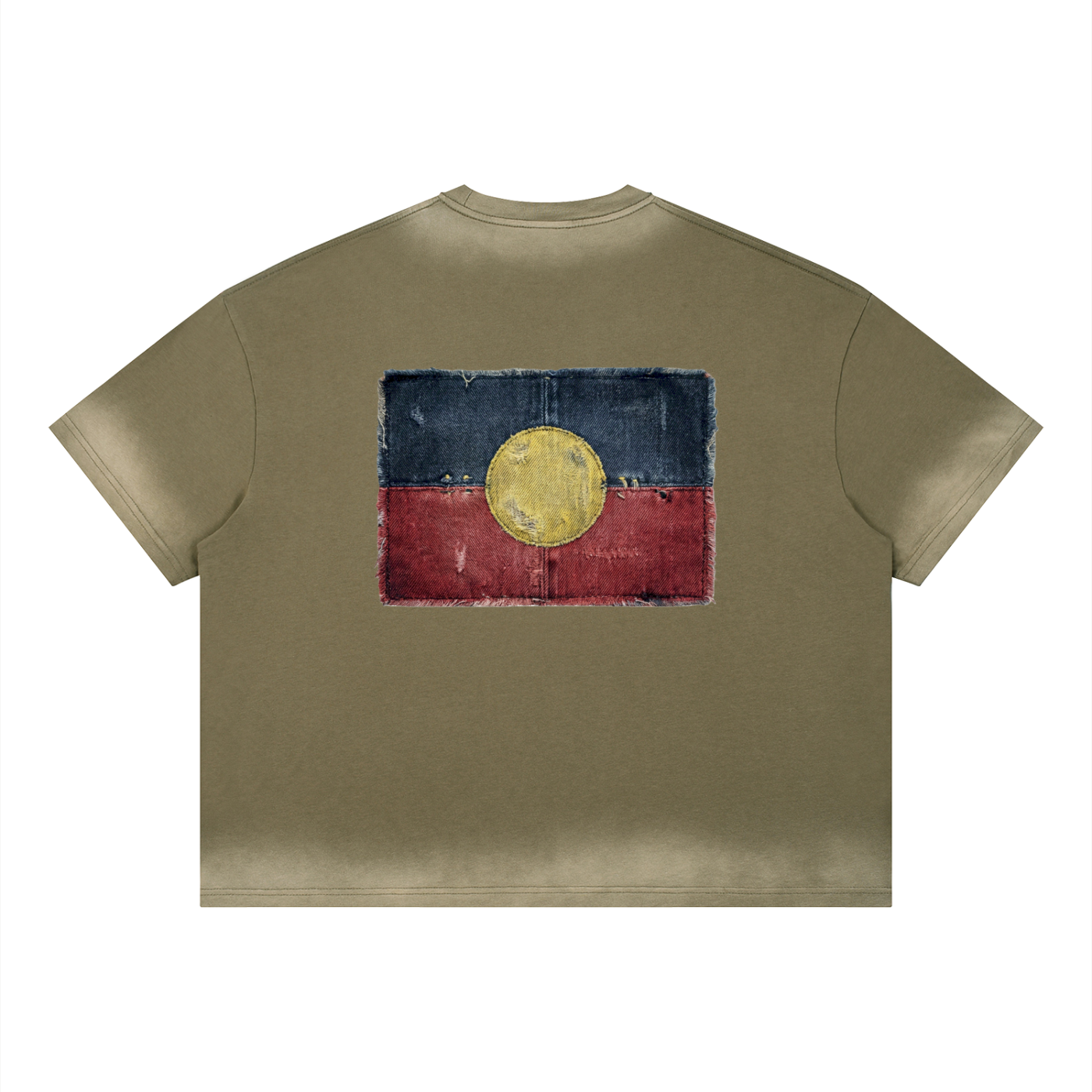 Unisex Boxy Sunfade Vintage Wash T-Shirt