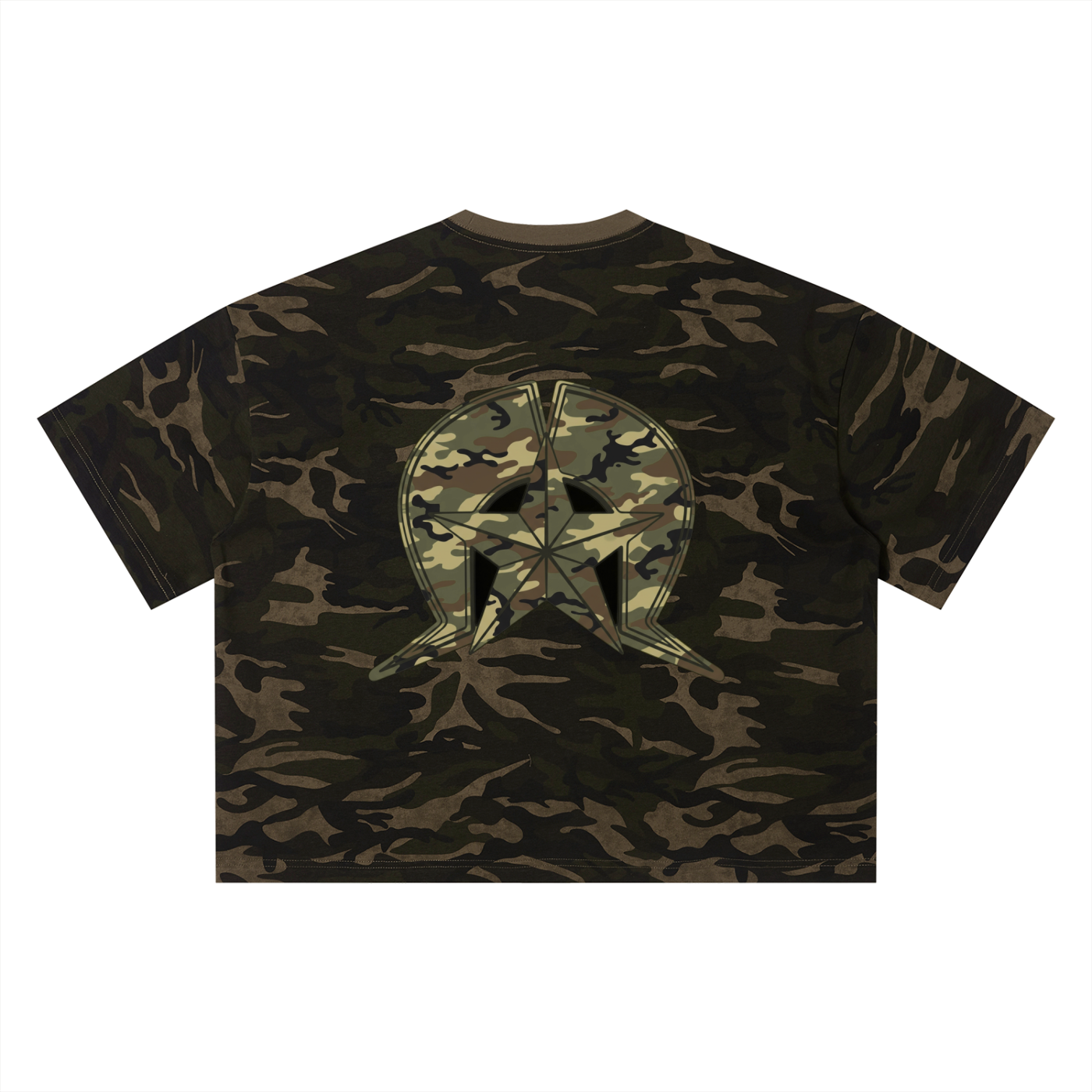 Unisex Camo Boxy T-Shirt