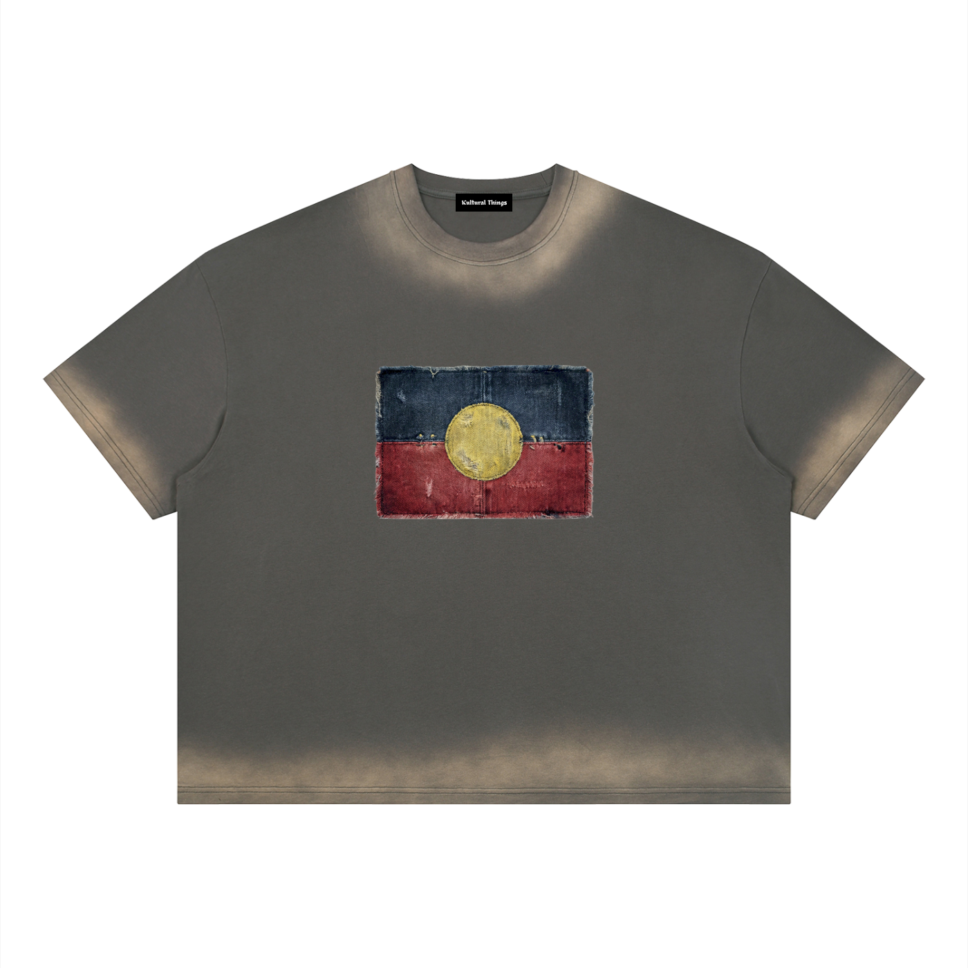 Unisex Boxy Sunfade Vintage Wash T-Shirt