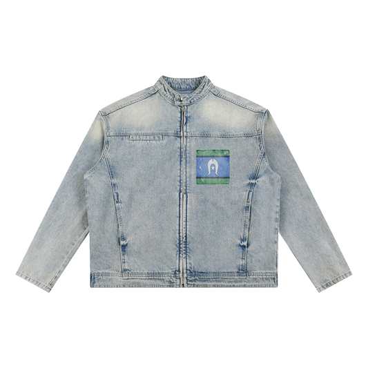 Torres Strait Vintage Wash Zip Denim Jacket