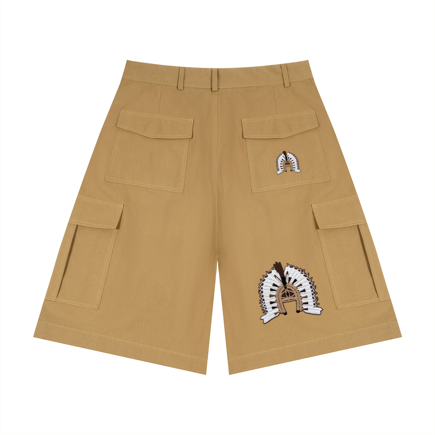 Unisex Woven Cargo Shorts