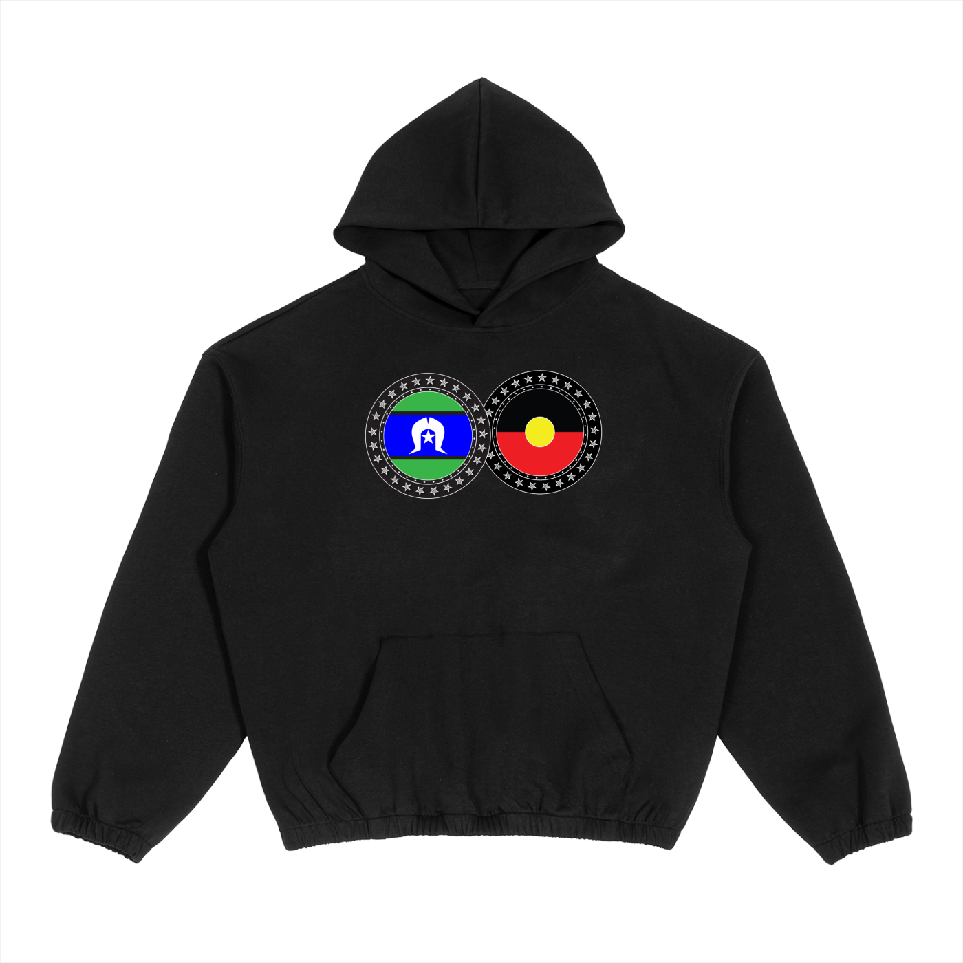 Boxy Cinched Hem Hoodie