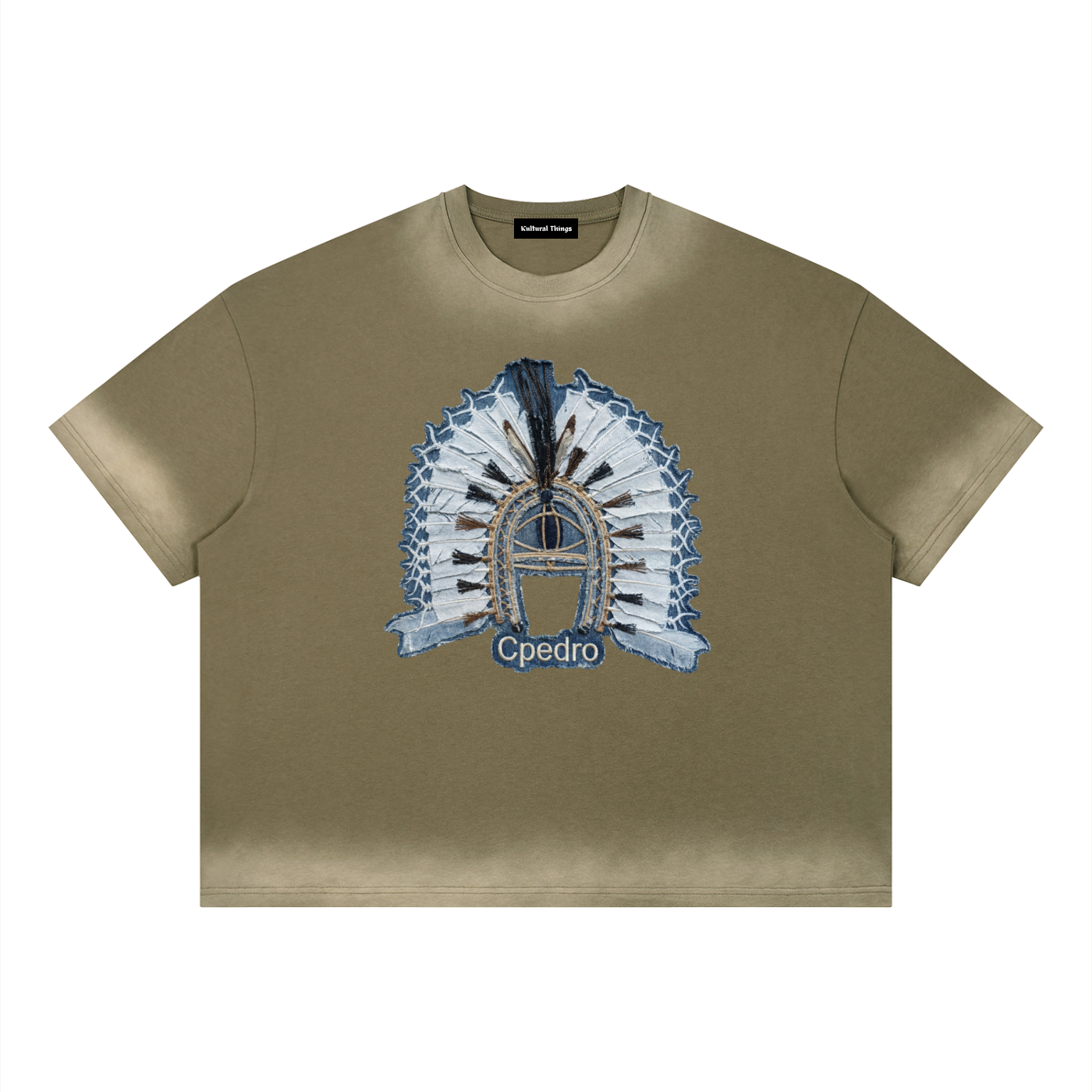 Unisex Boxy Sunfade Vintage Wash T-Shirt
