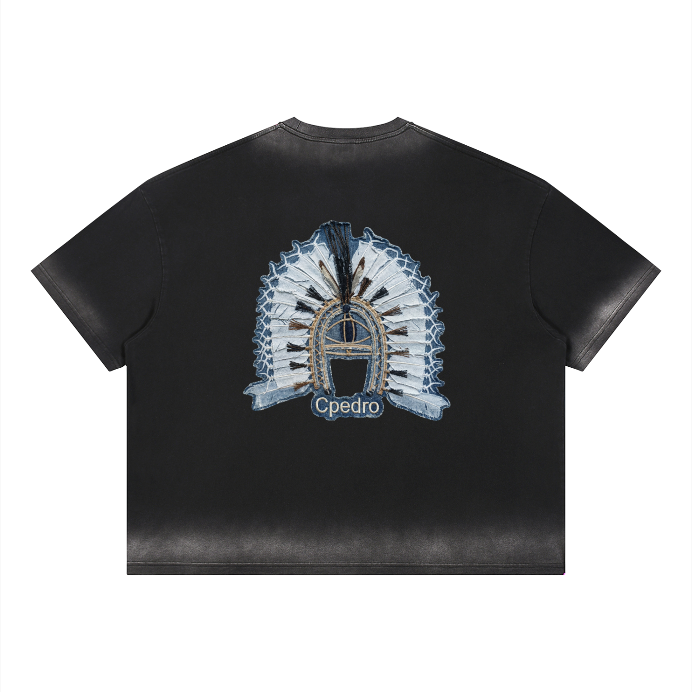 Unisex Boxy Sunfade Vintage Wash T-Shirt