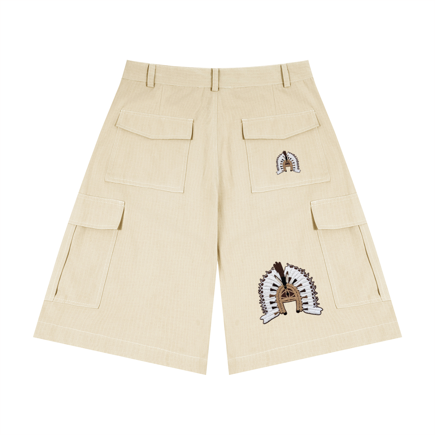 Unisex Woven Cargo Shorts