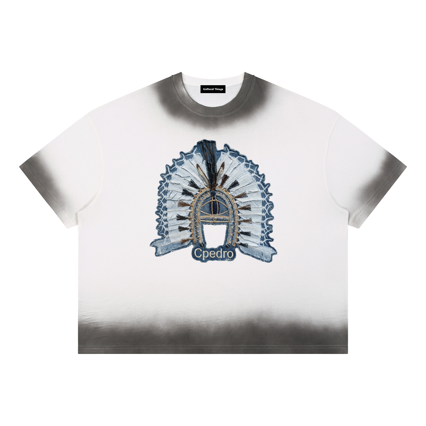 Unisex Boxy Sunfade Vintage Wash T-Shirt