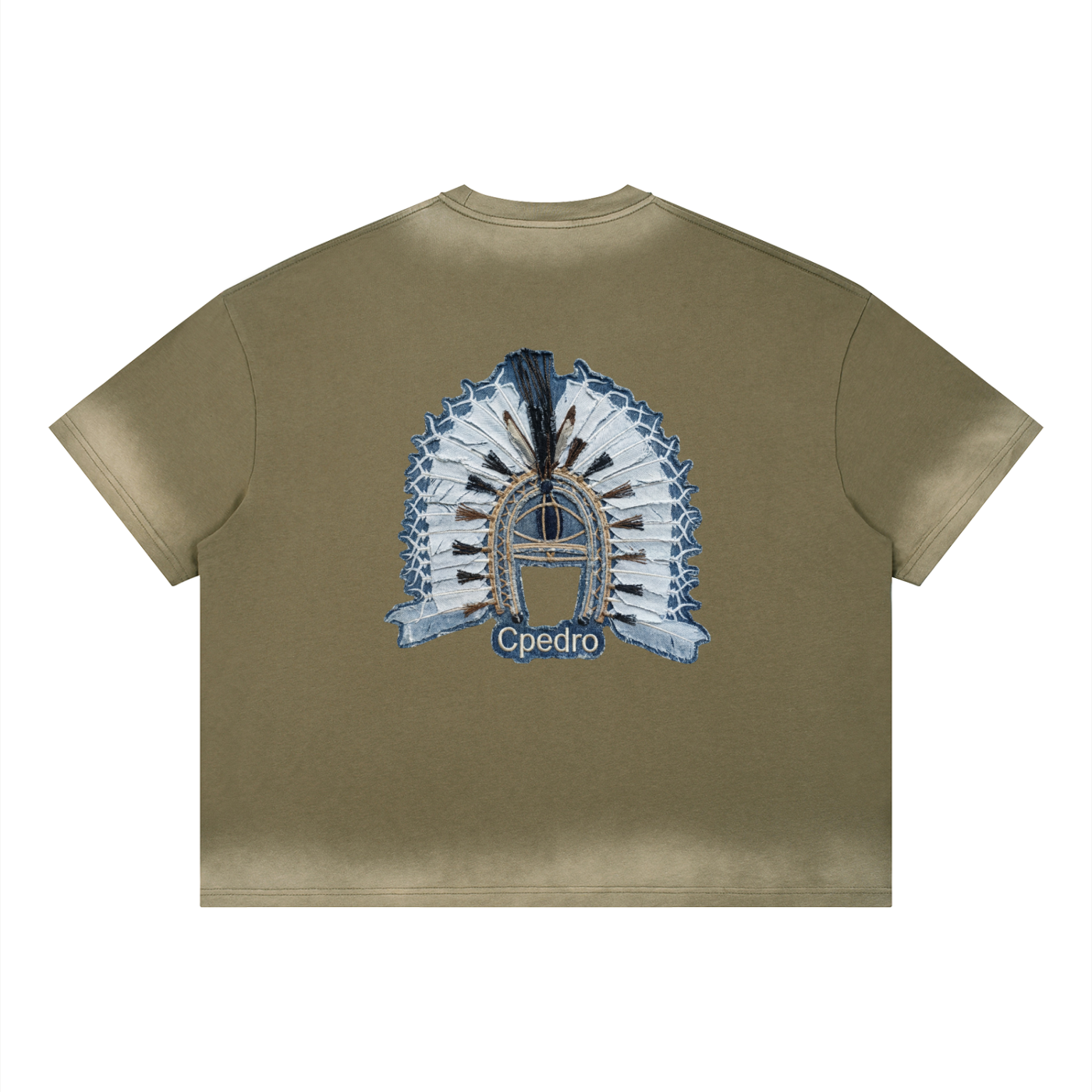 Unisex Boxy Sunfade Vintage Wash T-Shirt