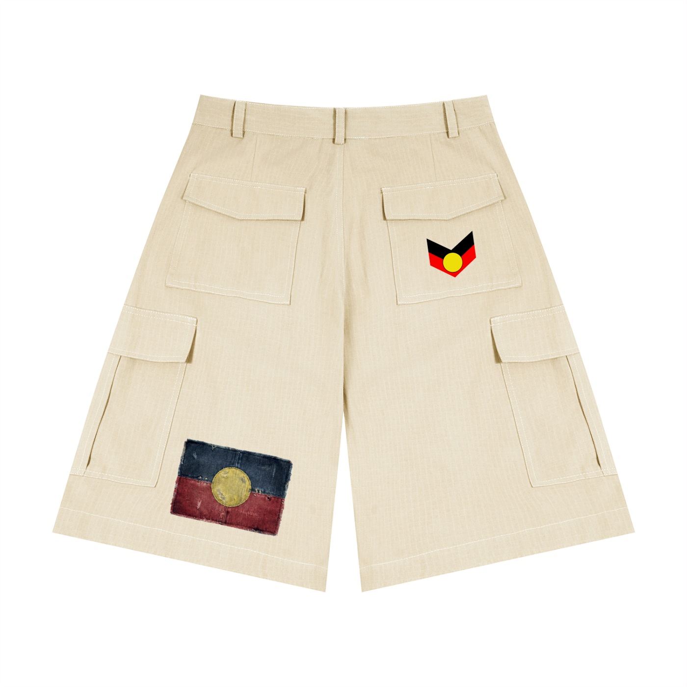 Torres Strait And Aboriginal Unisex Woven Cargo Shorts
