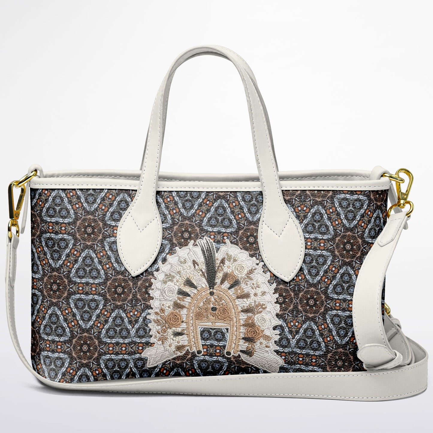 Leather Tote Bag - AOP