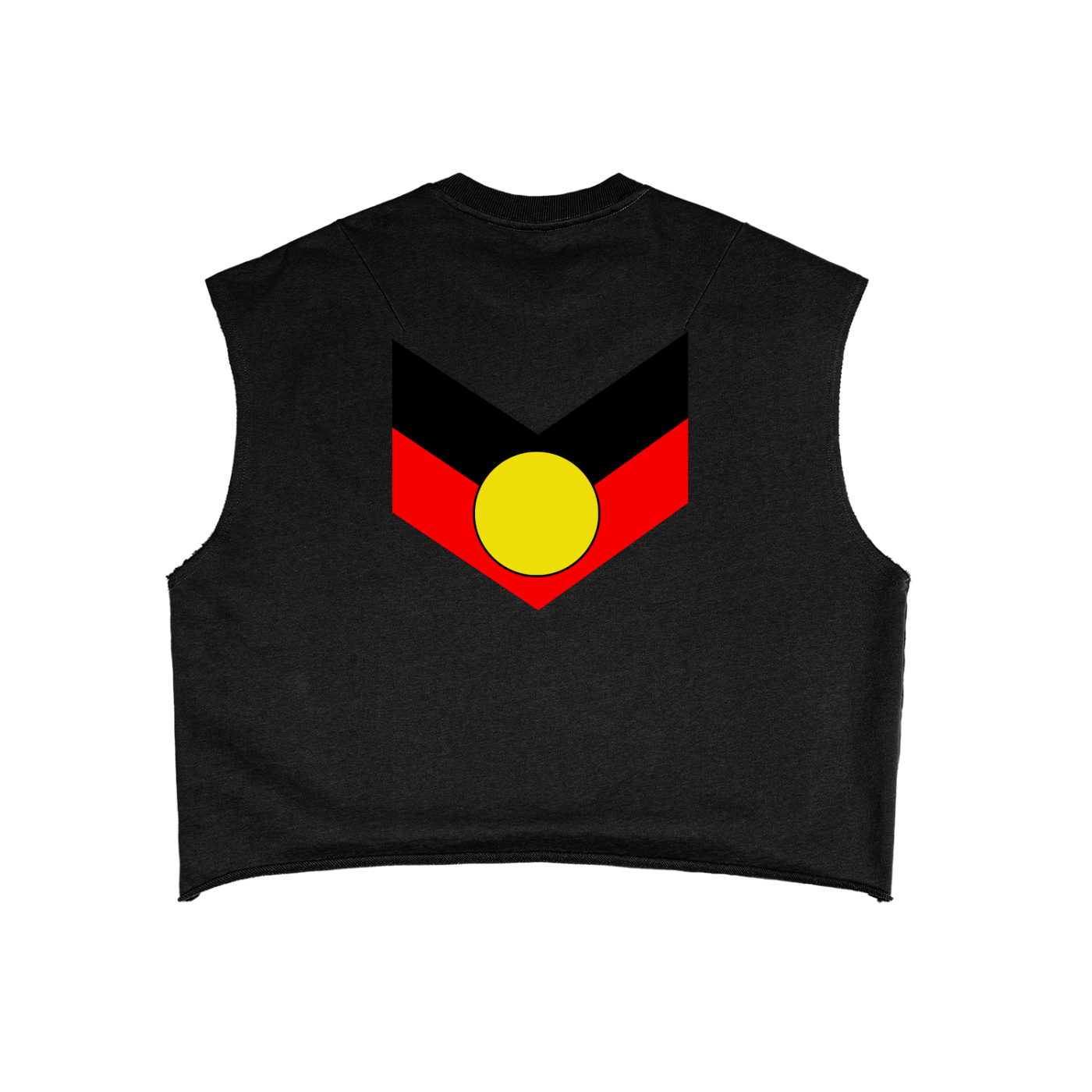 Aboriginal French Terry Boxy Tank Top