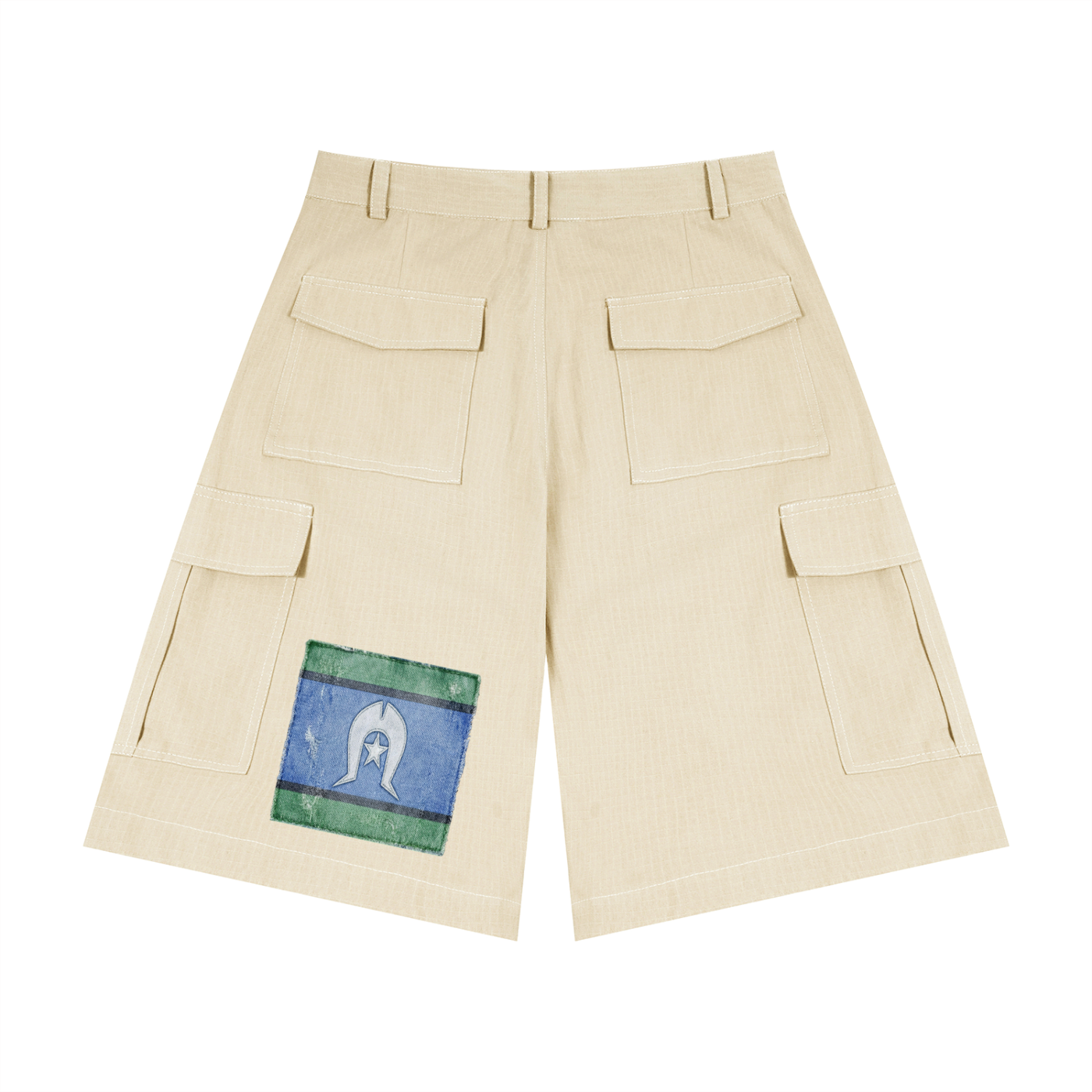 Aboriginal And Torres Strait Unisex Woven Cargo Shorts