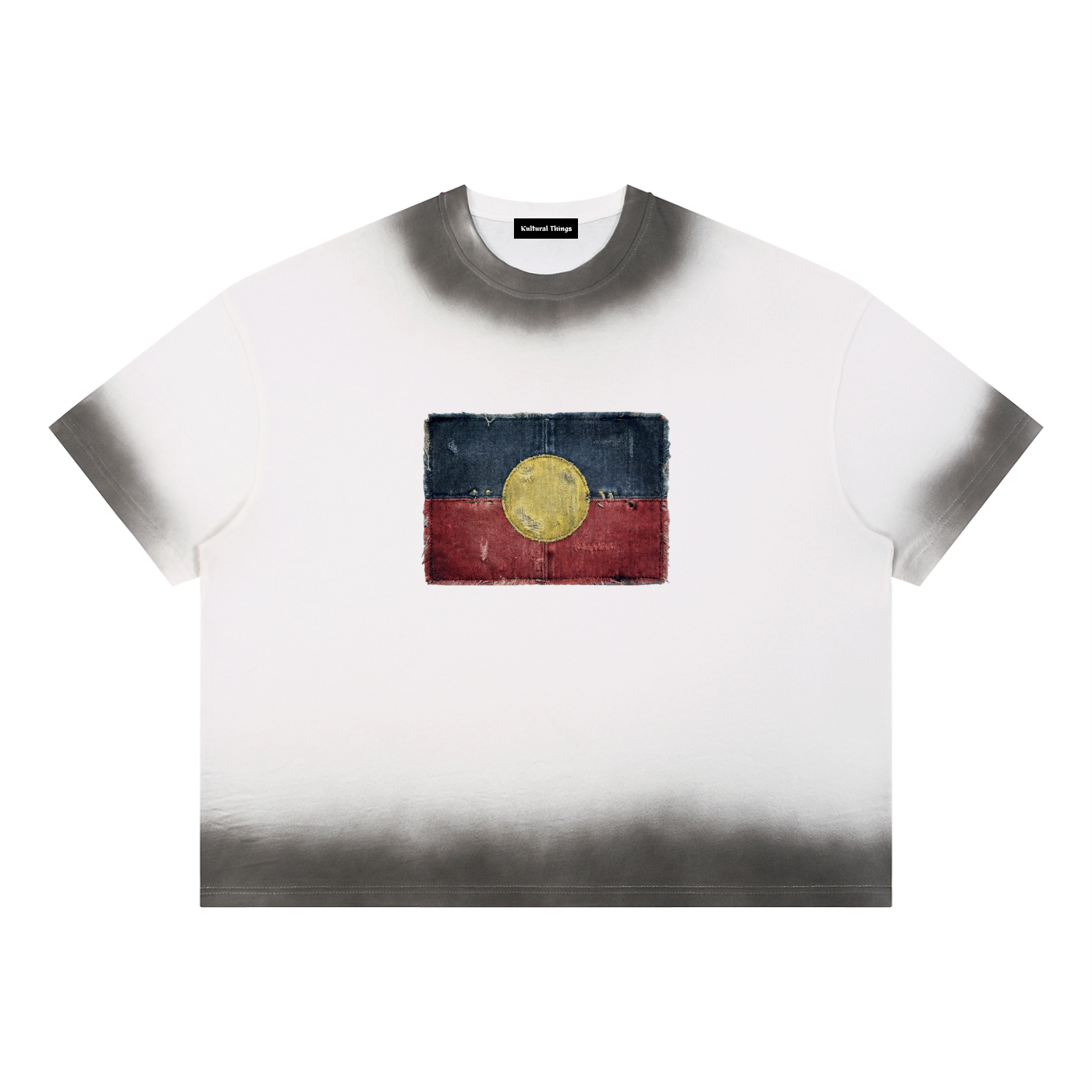 Unisex Boxy Sunfade Vintage Wash T-Shirt