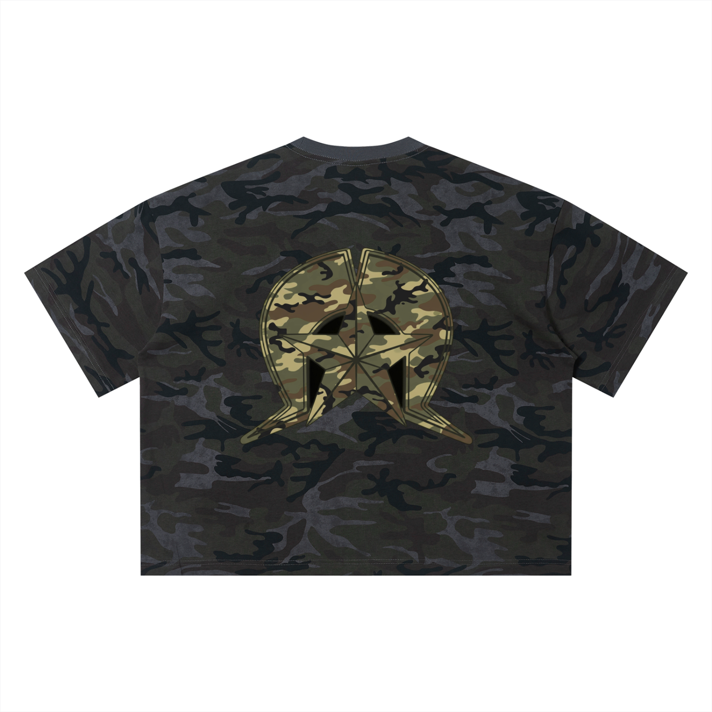 Unisex Camo Boxy T-Shirt