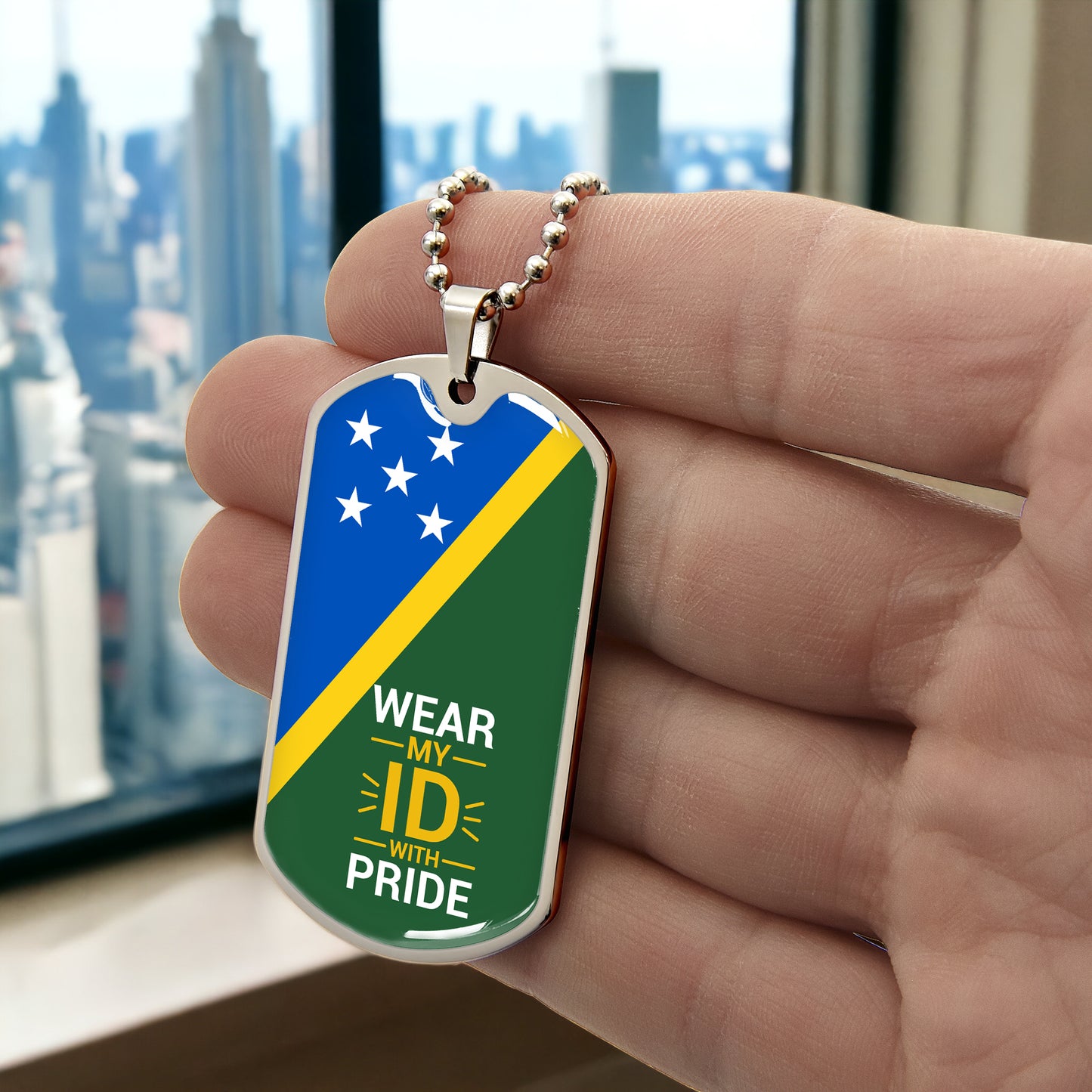 National flag pendant