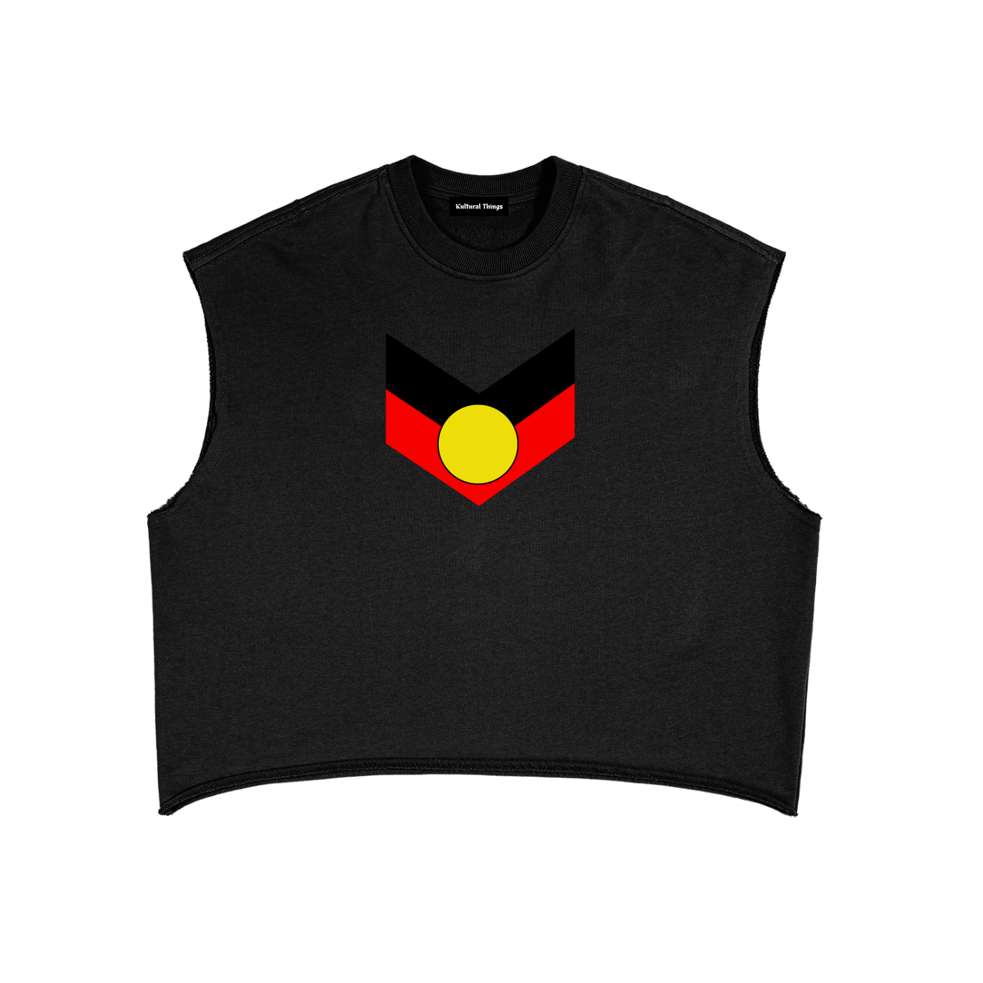Aboriginal French Terry Boxy Tank Top