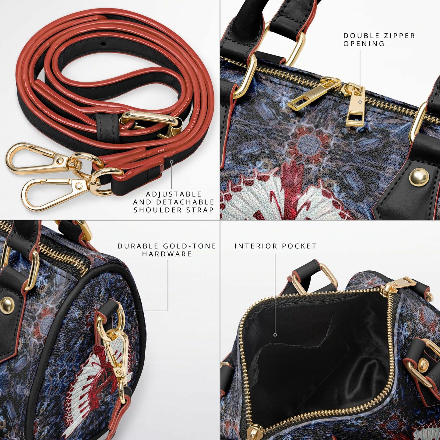 Seaweed Dhoeri Crossbody Handbag
