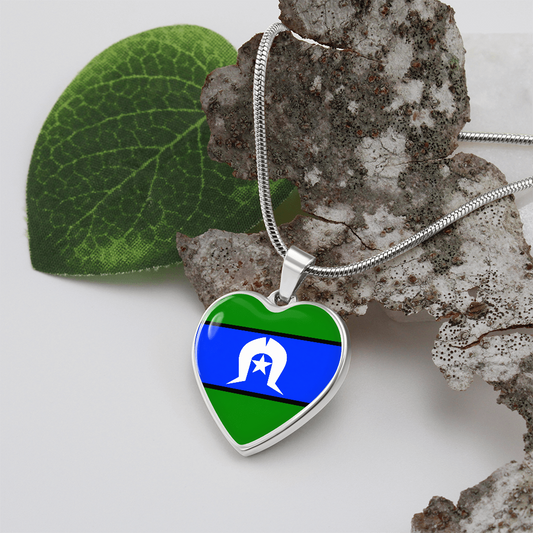 Torres Strait Islander flag pendant
