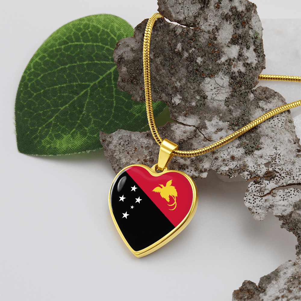 Official Papua New Guinea flag pendant