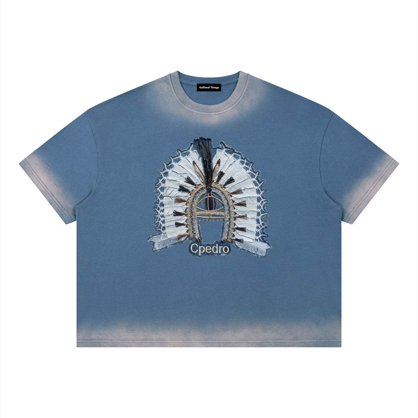 Unisex Boxy Sunfade Vintage Wash T-Shirt