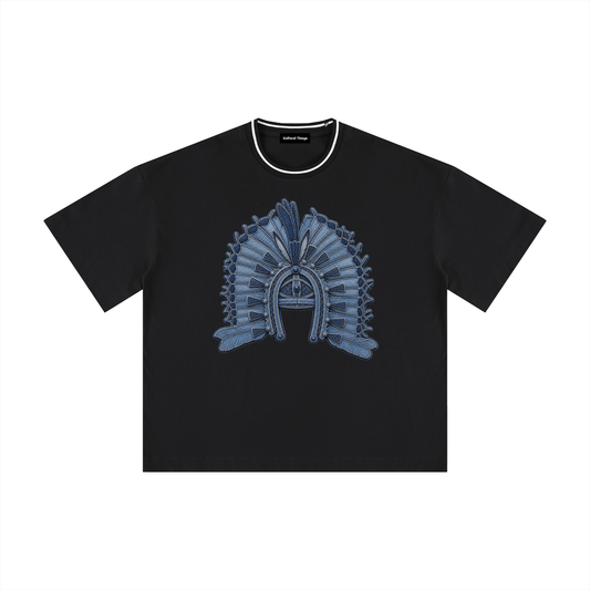 Unisex Boxy Ribbed T-Shirt