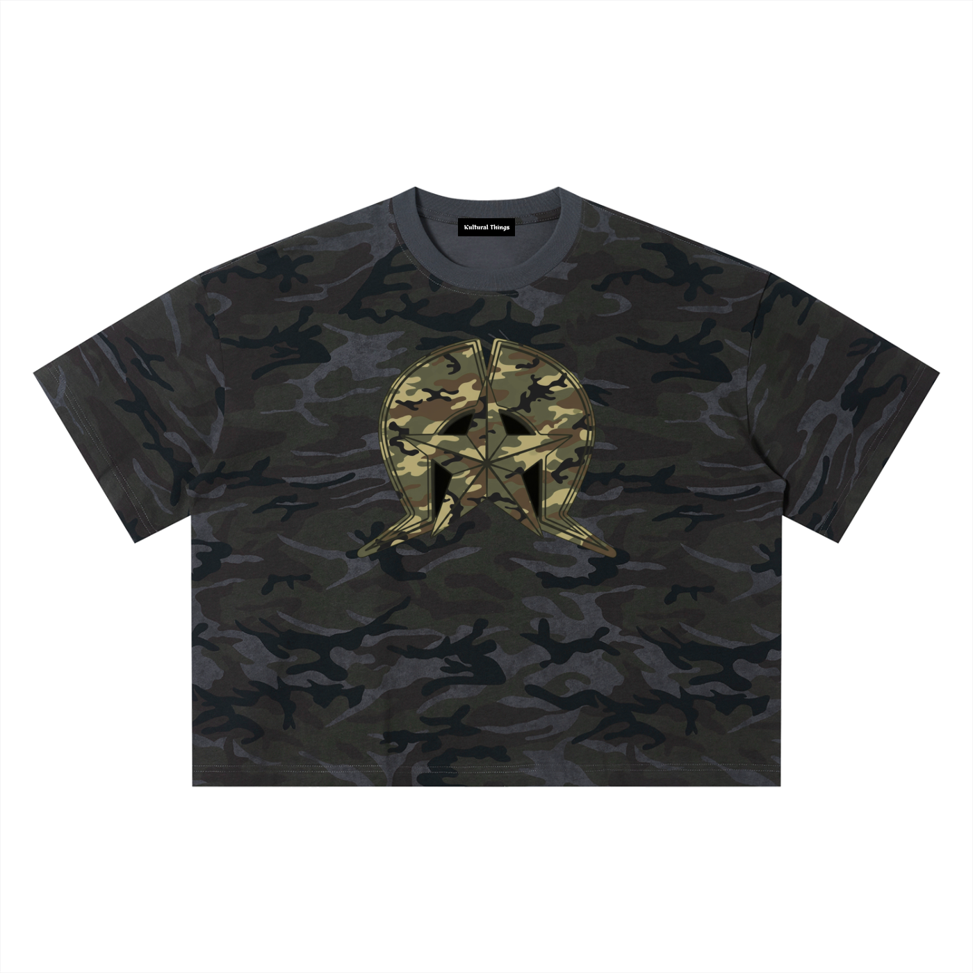 Unisex Camo Boxy T-Shirt