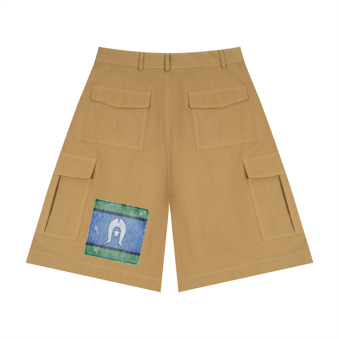 Aboriginal And Torres Strait Unisex Woven Cargo Shorts