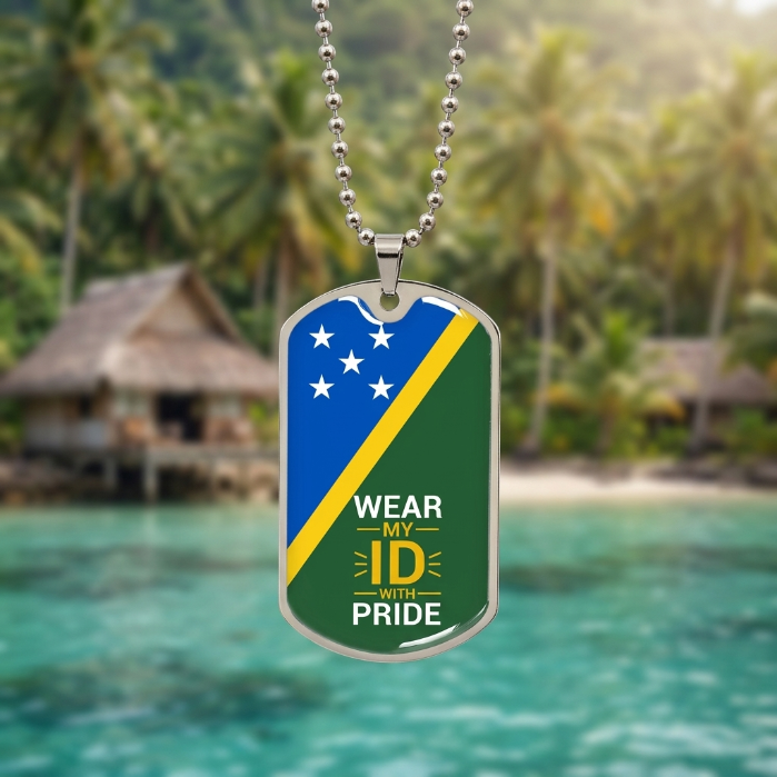 Solomon Islands pride necklace