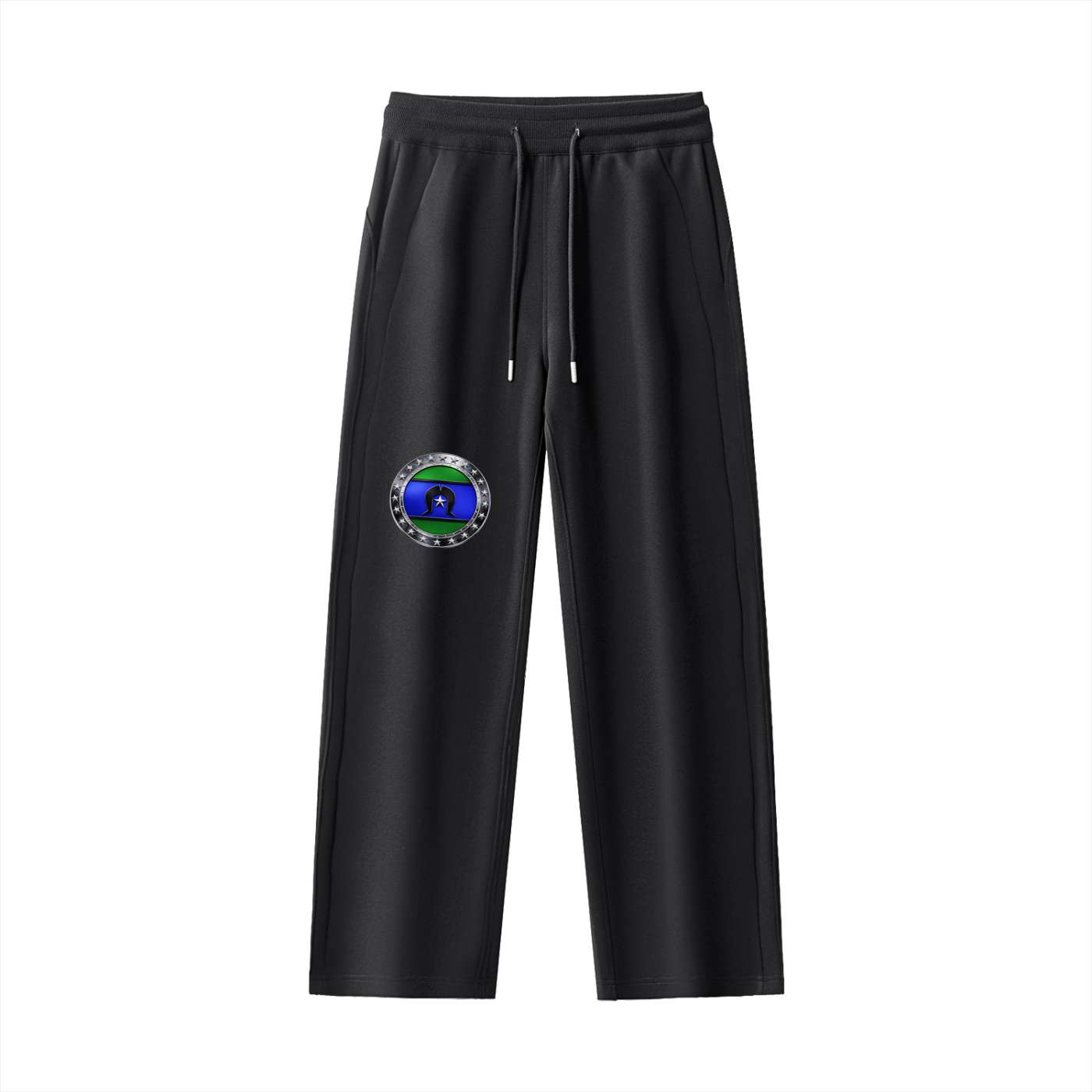 Essential Drawstring Straight-Leg Sweatpants