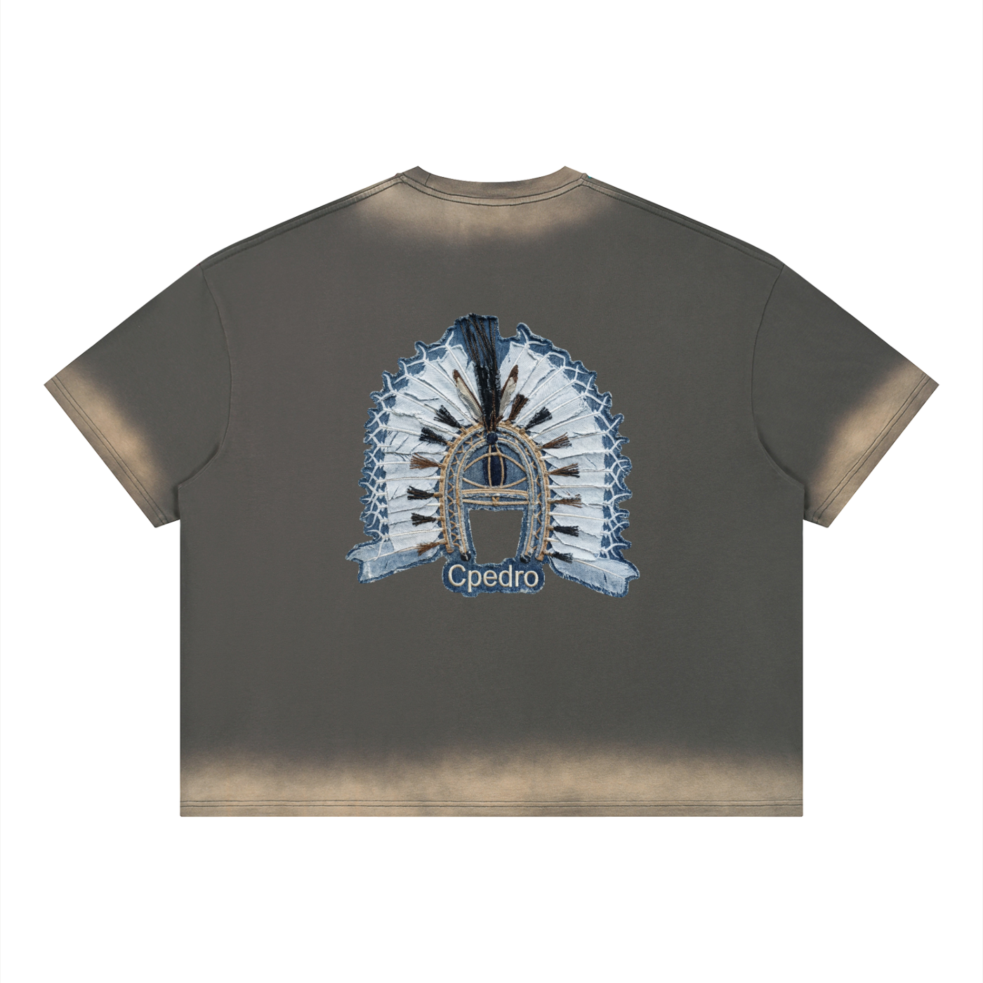 Unisex Boxy Sunfade Vintage Wash T-Shirt