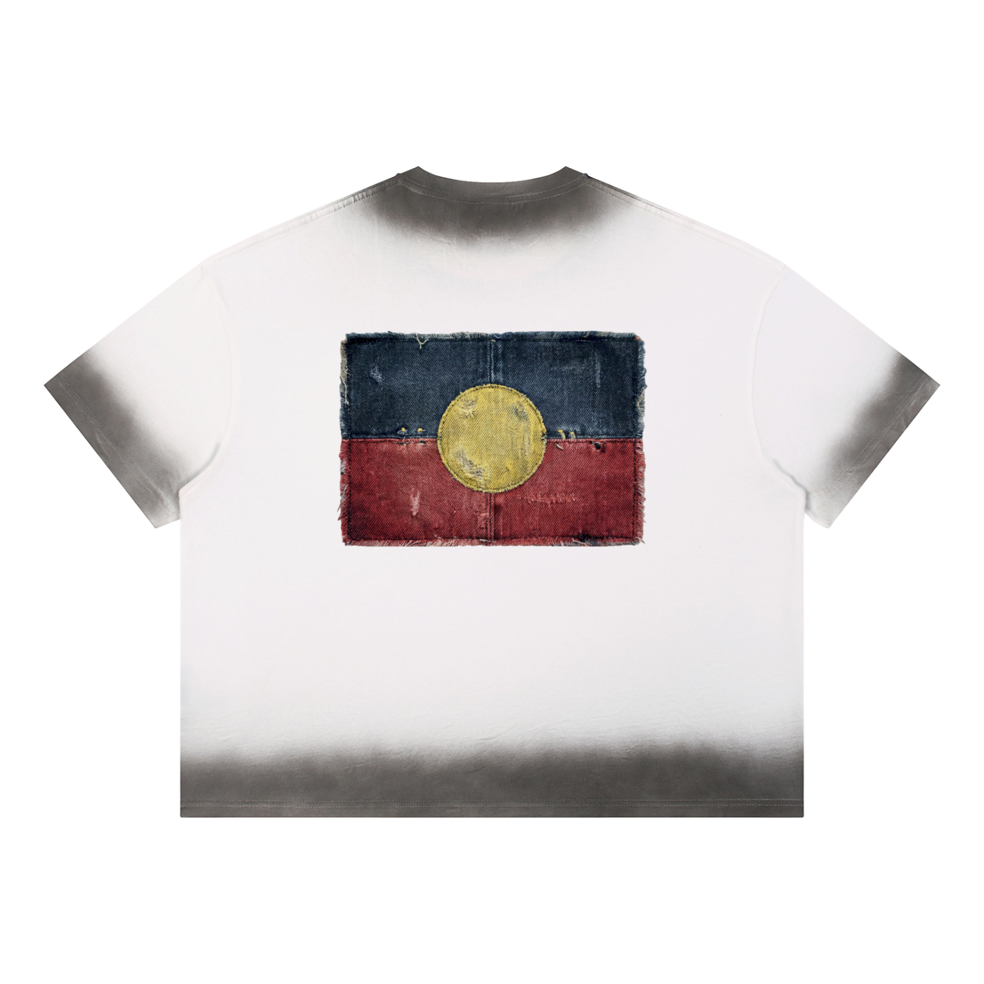 Unisex Boxy Sunfade Vintage Wash T-Shirt