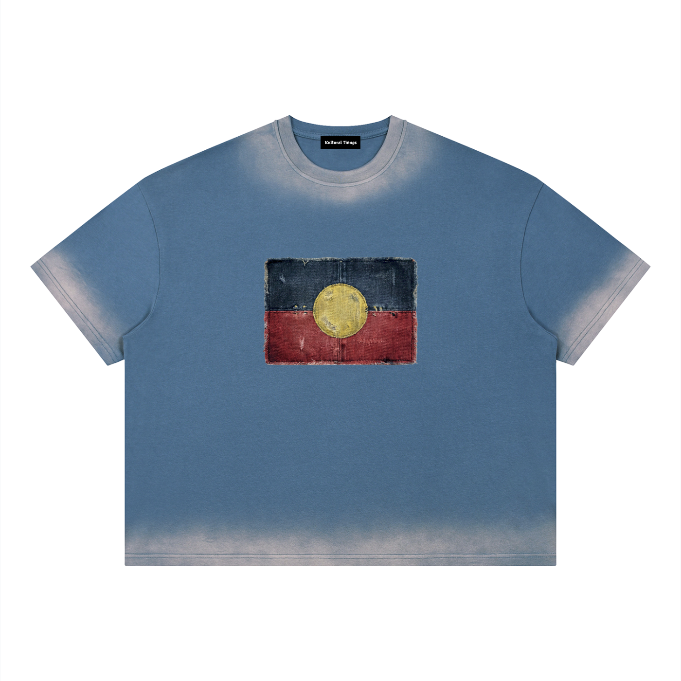 Unisex Boxy Sunfade Vintage Wash T-Shirt