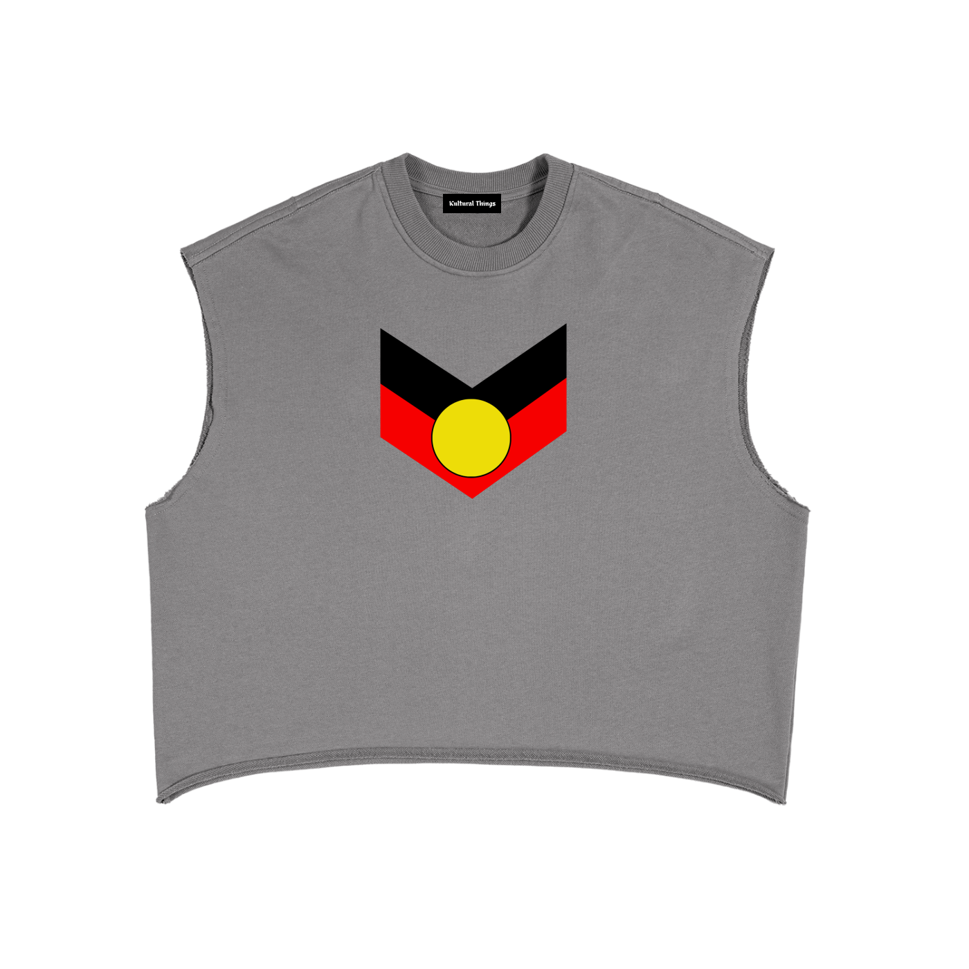 Aboriginal French Terry Boxy Tank Top